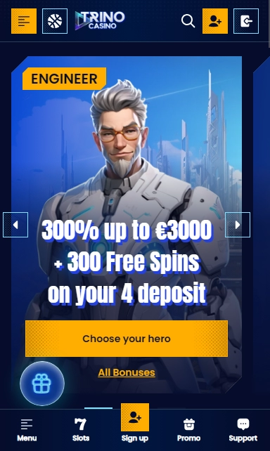 Trino Casino Mobile screenshot
